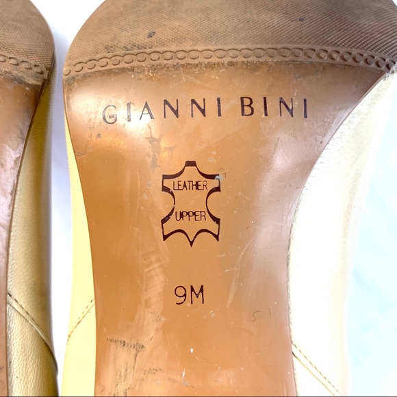 Gianni Bini Mid Calf Length Cream Boots 9 - Picture 3 of 8